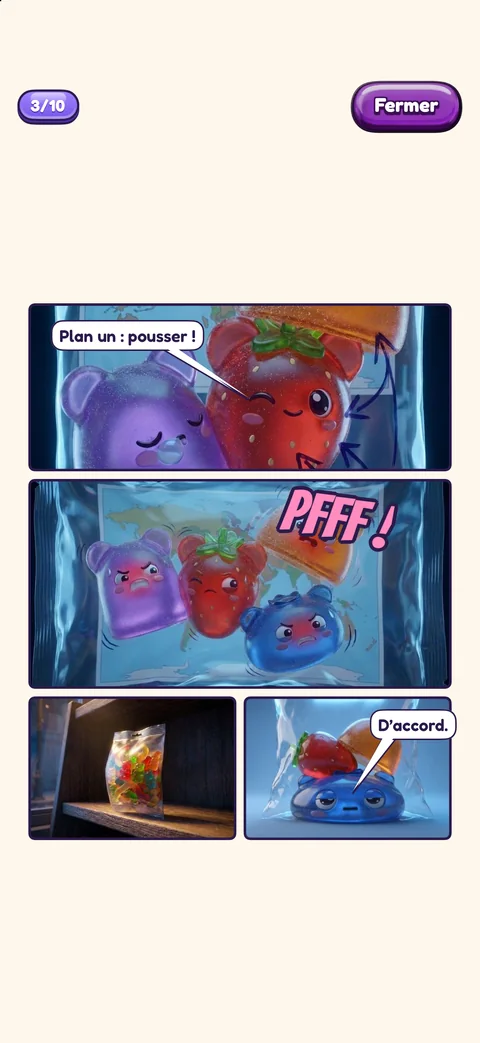 Lecteur de la BD Le sachet
