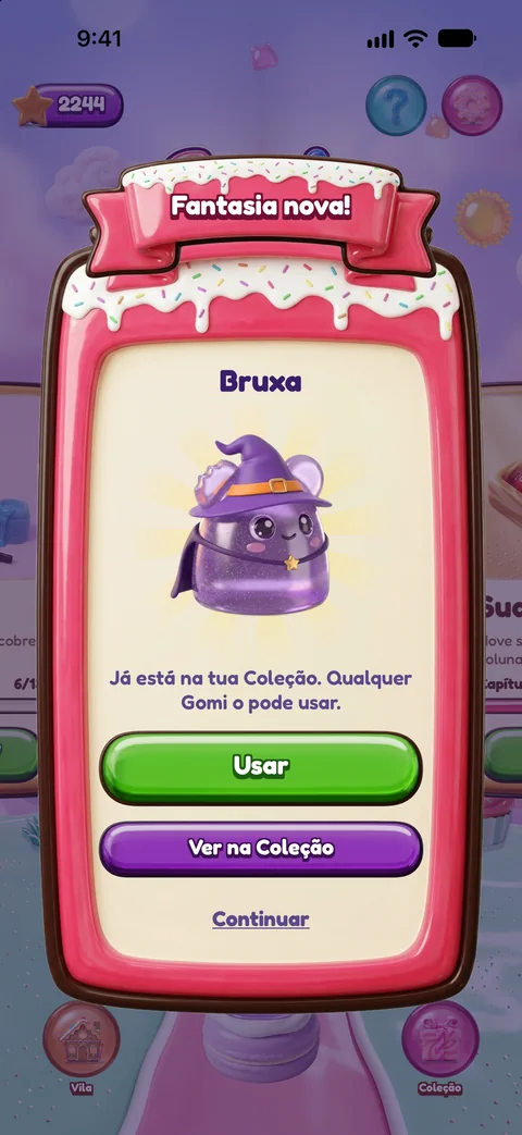 Janela de fantasia nova