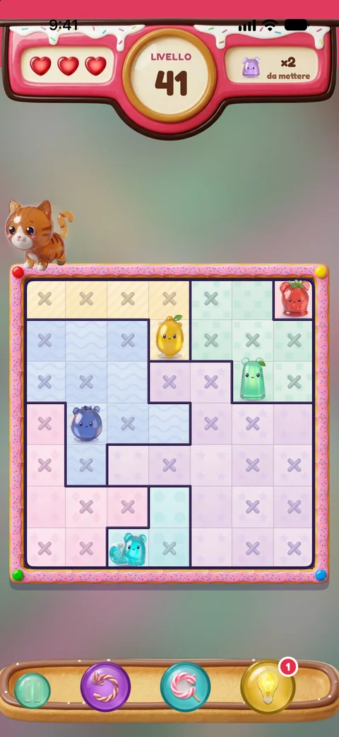 Griglia di Gomizzle su iPhone
